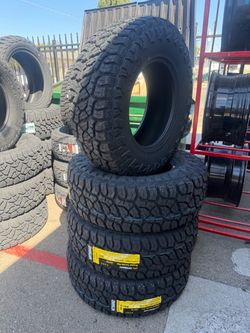LT 285-70-17 4 New RT  Tires Installed and Balanced