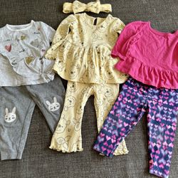 Set Of 3 Baby Outfits.