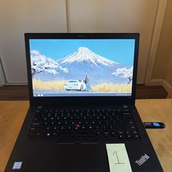 2 Lenovo ThinkPad T480 Laptops – i5-8250U, 8GB RAM – No SSD