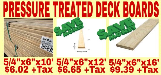 Treated Pickets // Cedar Pickets // Treated Lumber