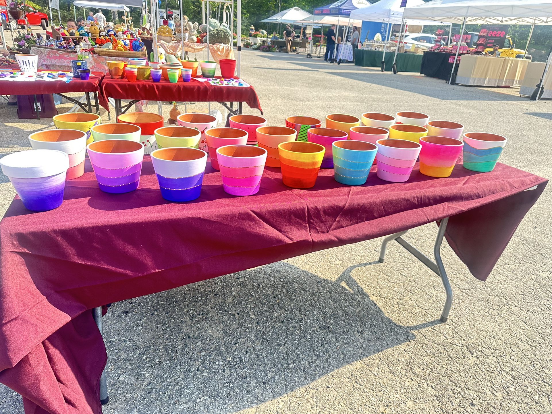 Hand Painted Planters