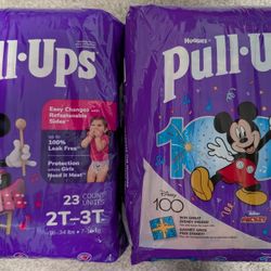 Huggies Pull Ups Size 2T-3T - 23 Counts