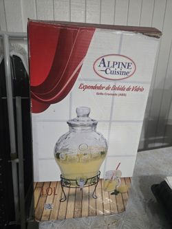 Glass Container Holds 10L