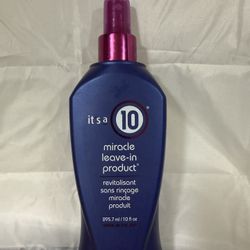 It's a 10 Miracle Leave-In Product