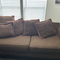 Nice Couch And Loveseat End Tables