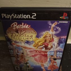 !! PS2  Barbie The Dancing  Princess 