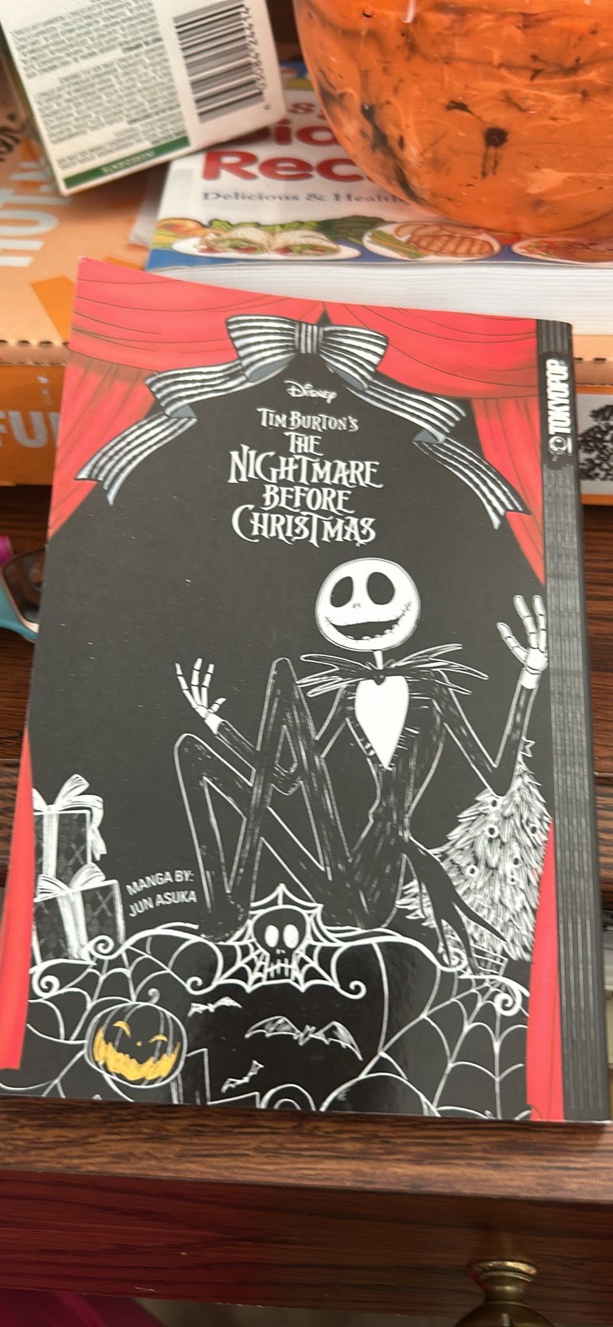 The Nightmare Before Christmas Manga book
