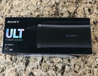 NEW - SONY ULT Field 1 - Bluetooth Wireless  Speaker - Black