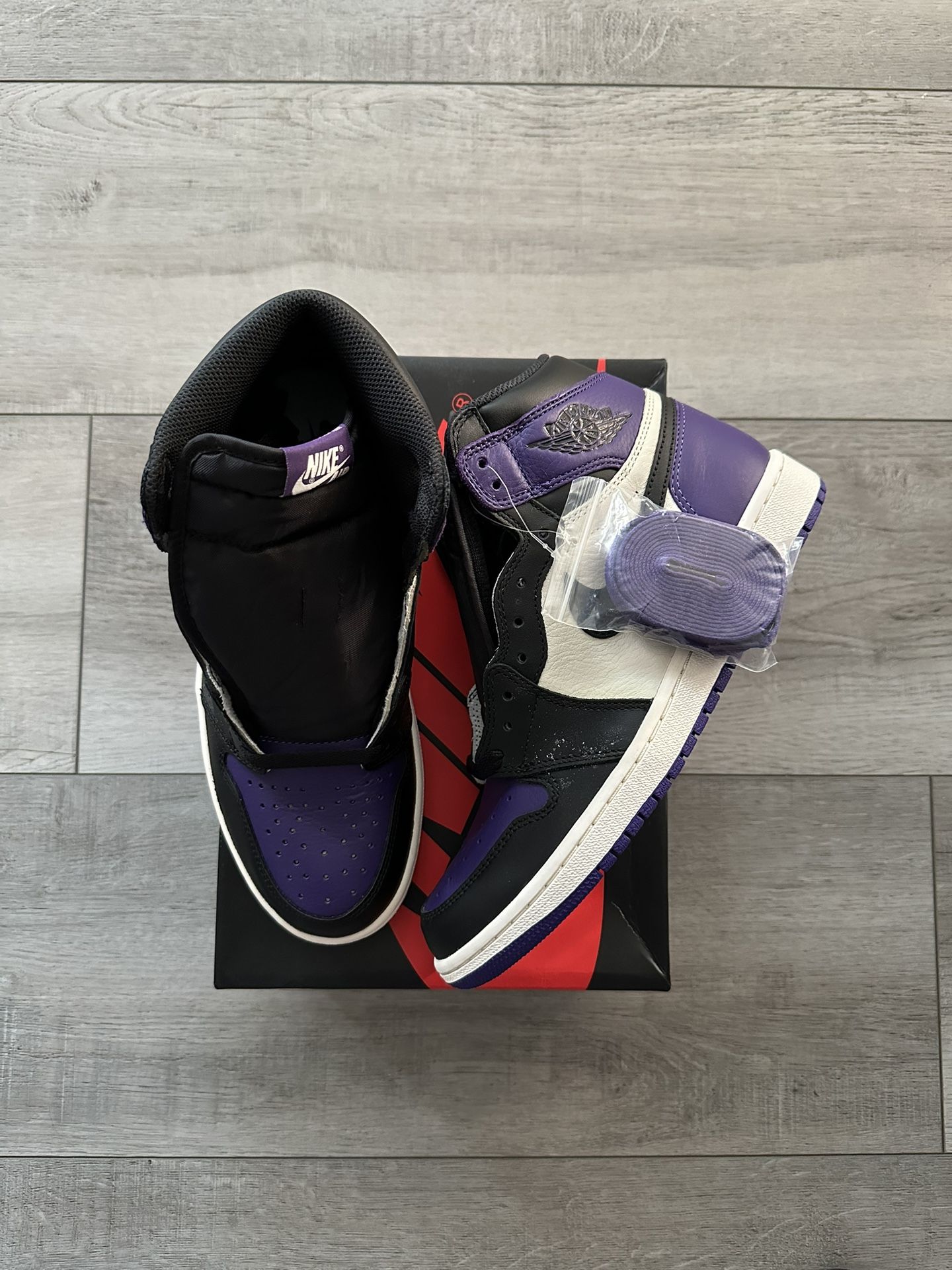 Jordan 1 Purple Toe