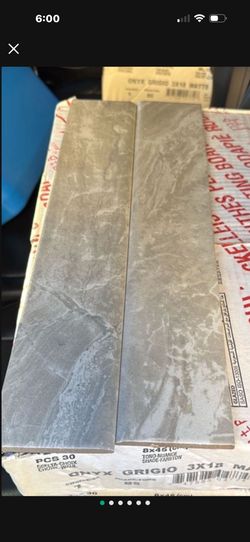 40 Boxes Onyx Grigio Matte Porcelain Tile 