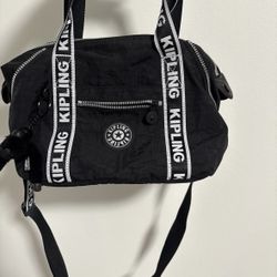 Kipling art mini shoulder bag glorious silver