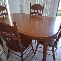 Table And 4 Chairs