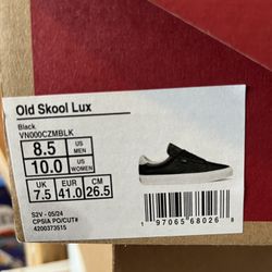 Vans Men’s 8.5