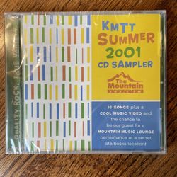 KMTT Summer 2001 CD Sampler PROMO ~ The Mountain 103.7 ~ SEALED NEW