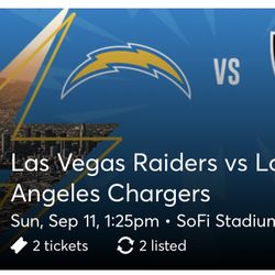 Chargers Vs Raiders