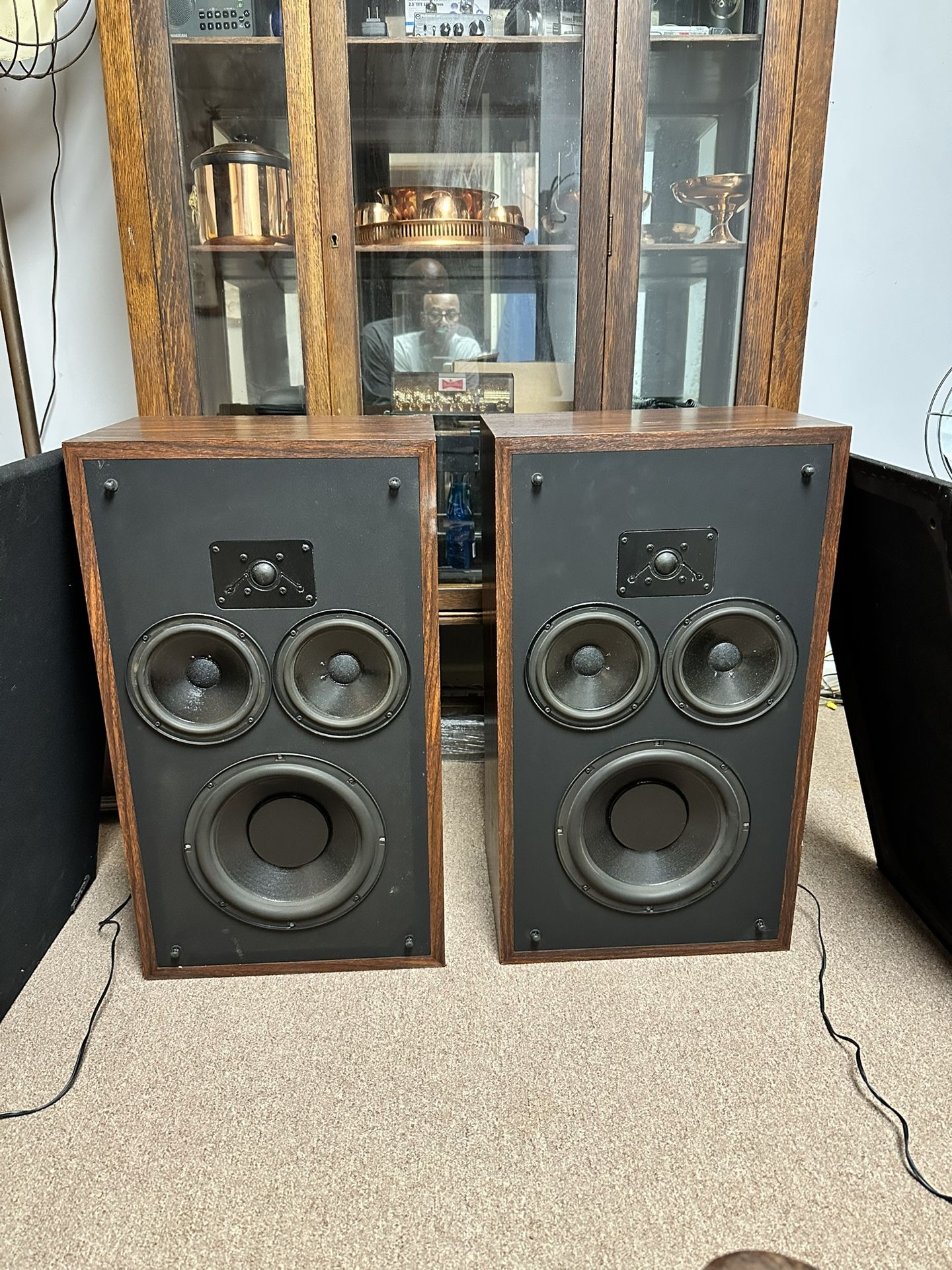 Vintage Polk Audio Monitor 10A Series Floor Speakers