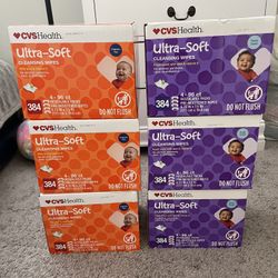 CVS Health Ultra-Soft Cleansing Wipes ($10 Each)