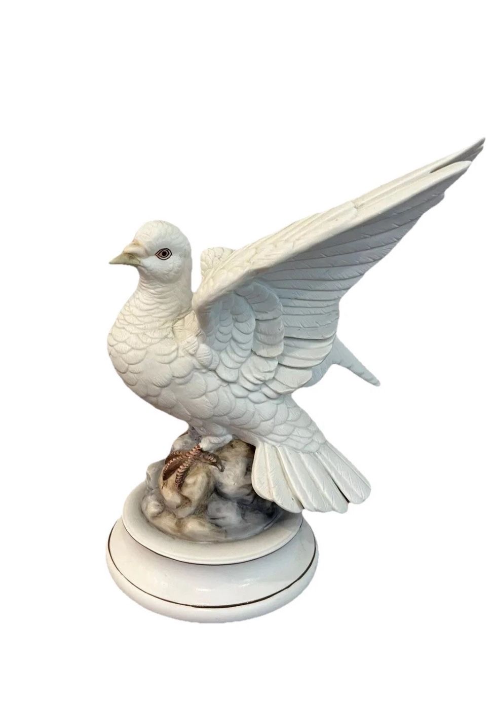 Andrea Sadek White Dove Bird Figure Figurine Japan Decor Retro Vintage Porcelain