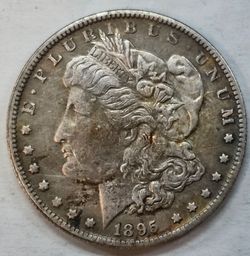 1895 O Morgan Dollar Coin XF