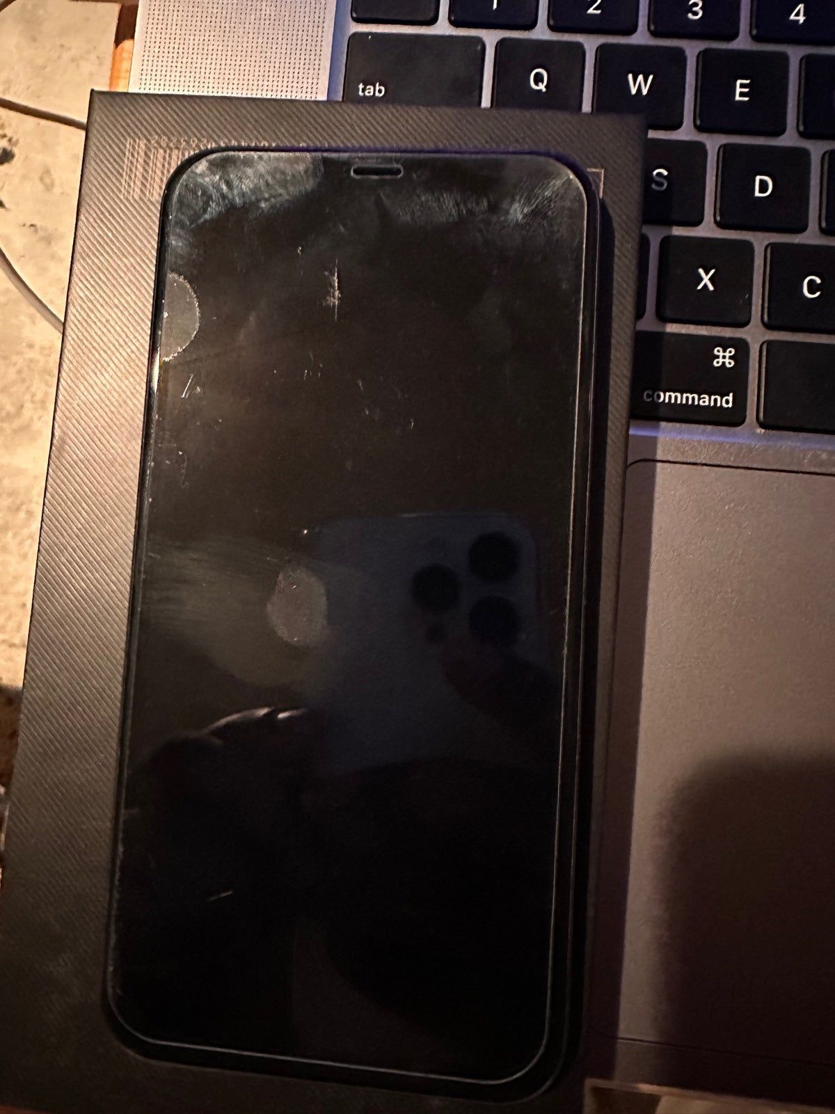 iPhone XR Cracked Screen Sold As Is 
