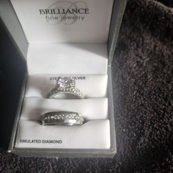 Wedding Band Set 