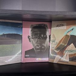 3 Various Hip Hop Vinyls (Tyler, the Creator & Kendrick Lamar)