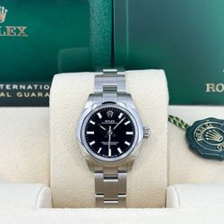 2025 Rolex Oyster Perpetual 34mm 124200 | Black Dial | Complete Set