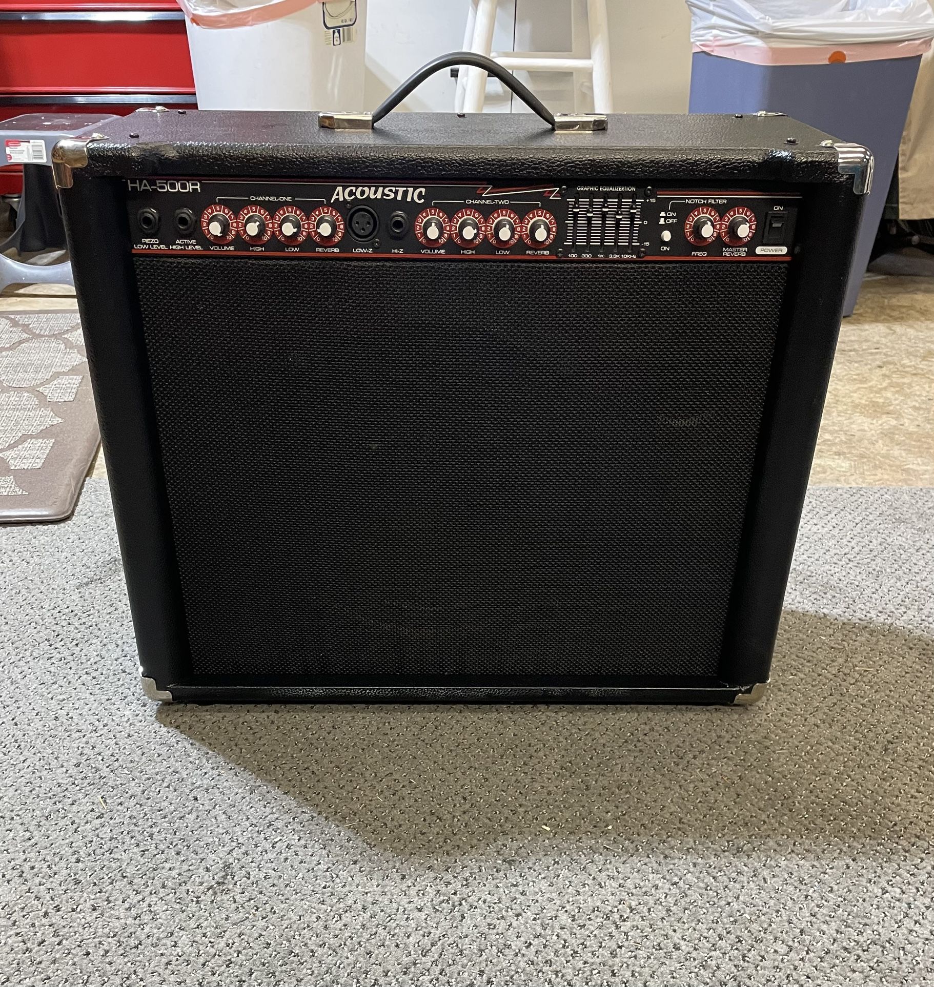 Acoustic HA-500R Electric Guitar Amplifer