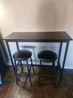 bar height table set