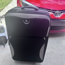 Large and medium size luggage.