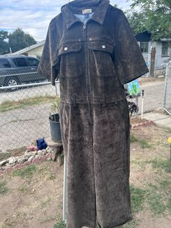 Demin Oversized Overall