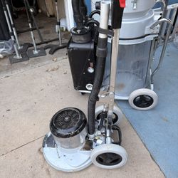 HARDWOOD FLOOR BONA POWER DRIVE & BONA DCS HEPA VACUUM SYSTEM 