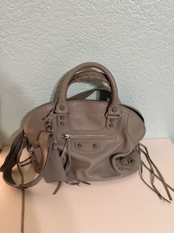 Grey purse