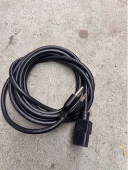 Power Cord Cable 3 Prong Universal Standard