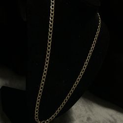 brand new 20inch 10k gold diamond cut cuban chain 5.5mm 10.7g real gold no trades  