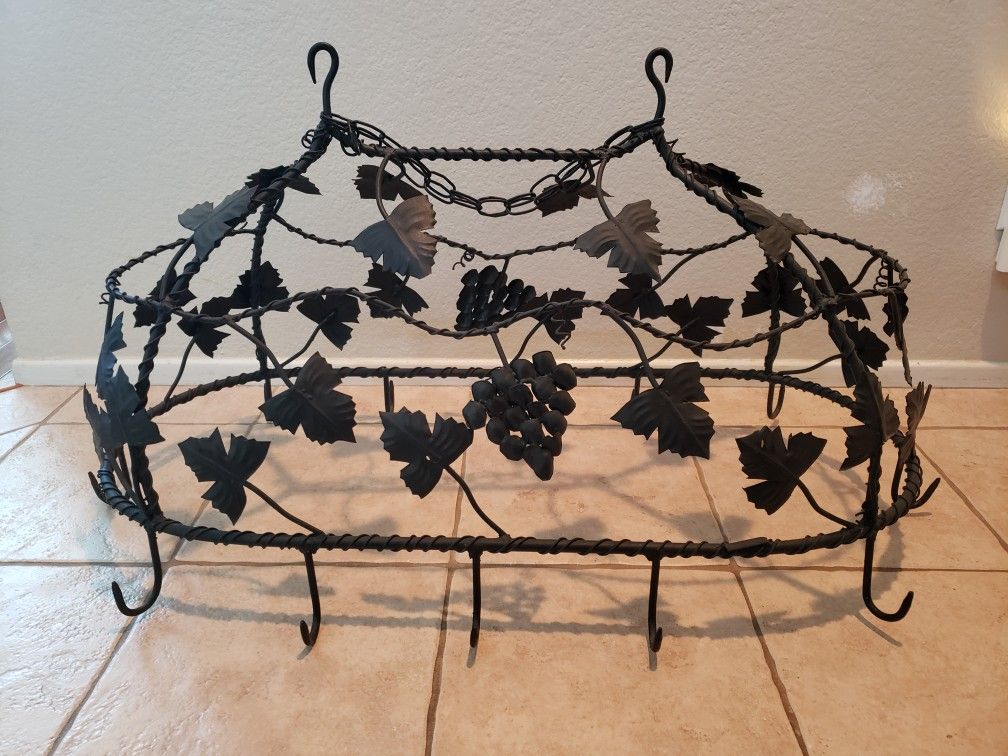 Hanging Pot Rack / Pot Holder Kitchen Decor