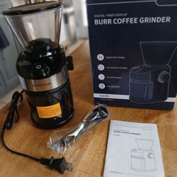 NEW.  Burr Coffee  Grinder 