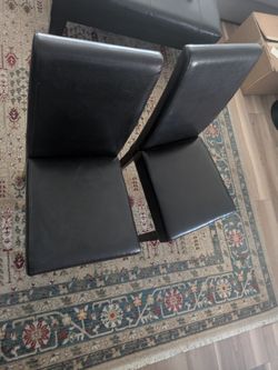 Leather chairs