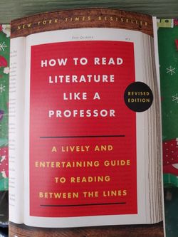 learn to read Literature like a professor Book. Firm price.