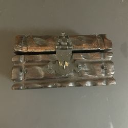 Wooden Antique Treasure Chest