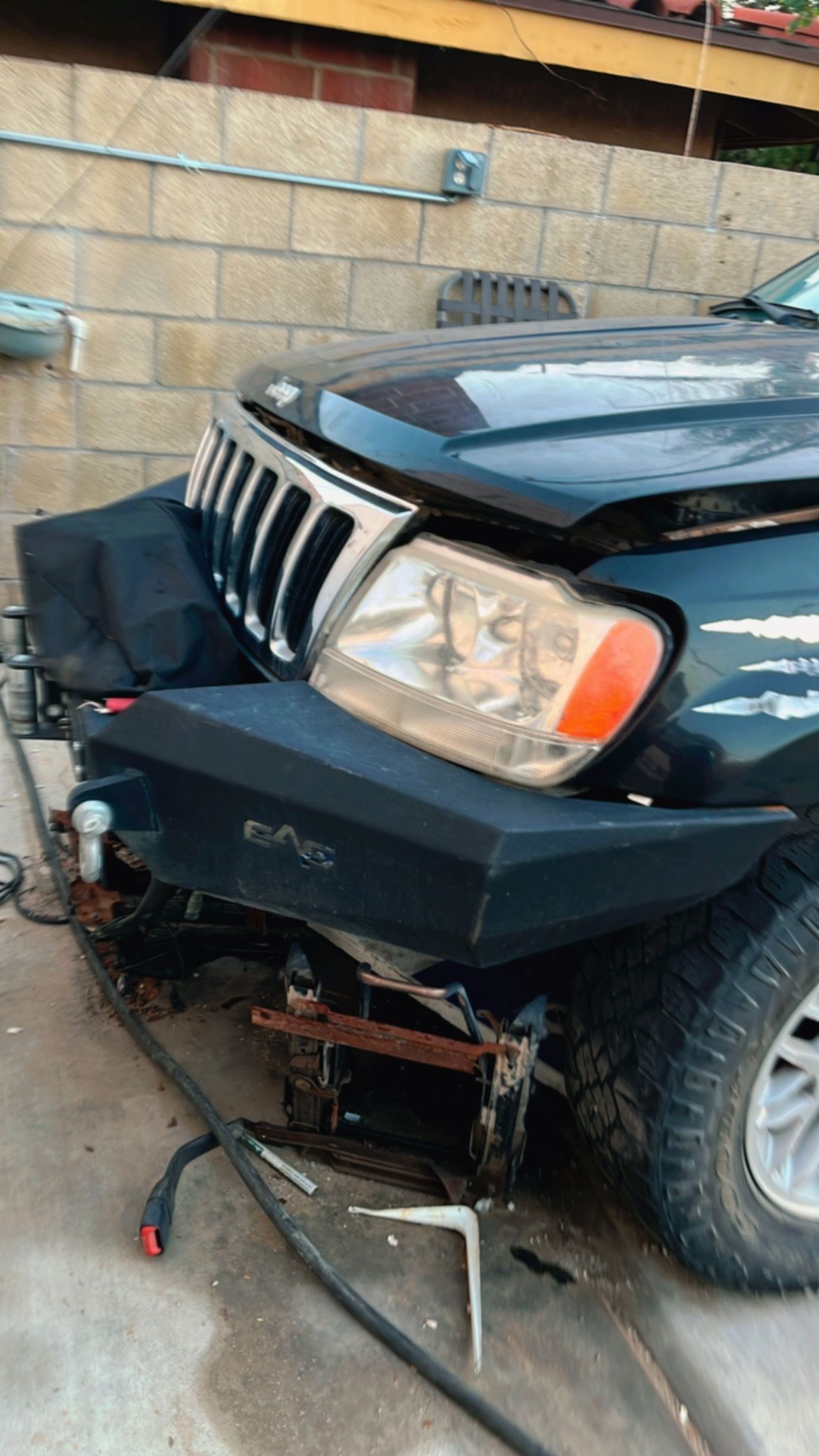 Winch bumper