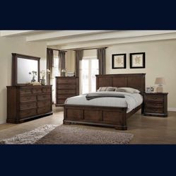 BEAUTIFUL SHERRY KING BED SET!$1099!*SAME DAY DELIVERY*NO CREDIT NEEDED*EASY FINANCING*HUGE SALE*