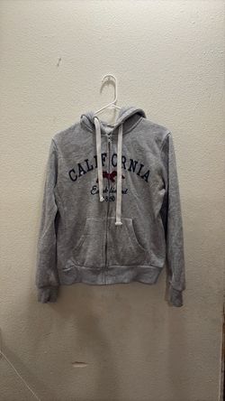 Grey zip up jacket