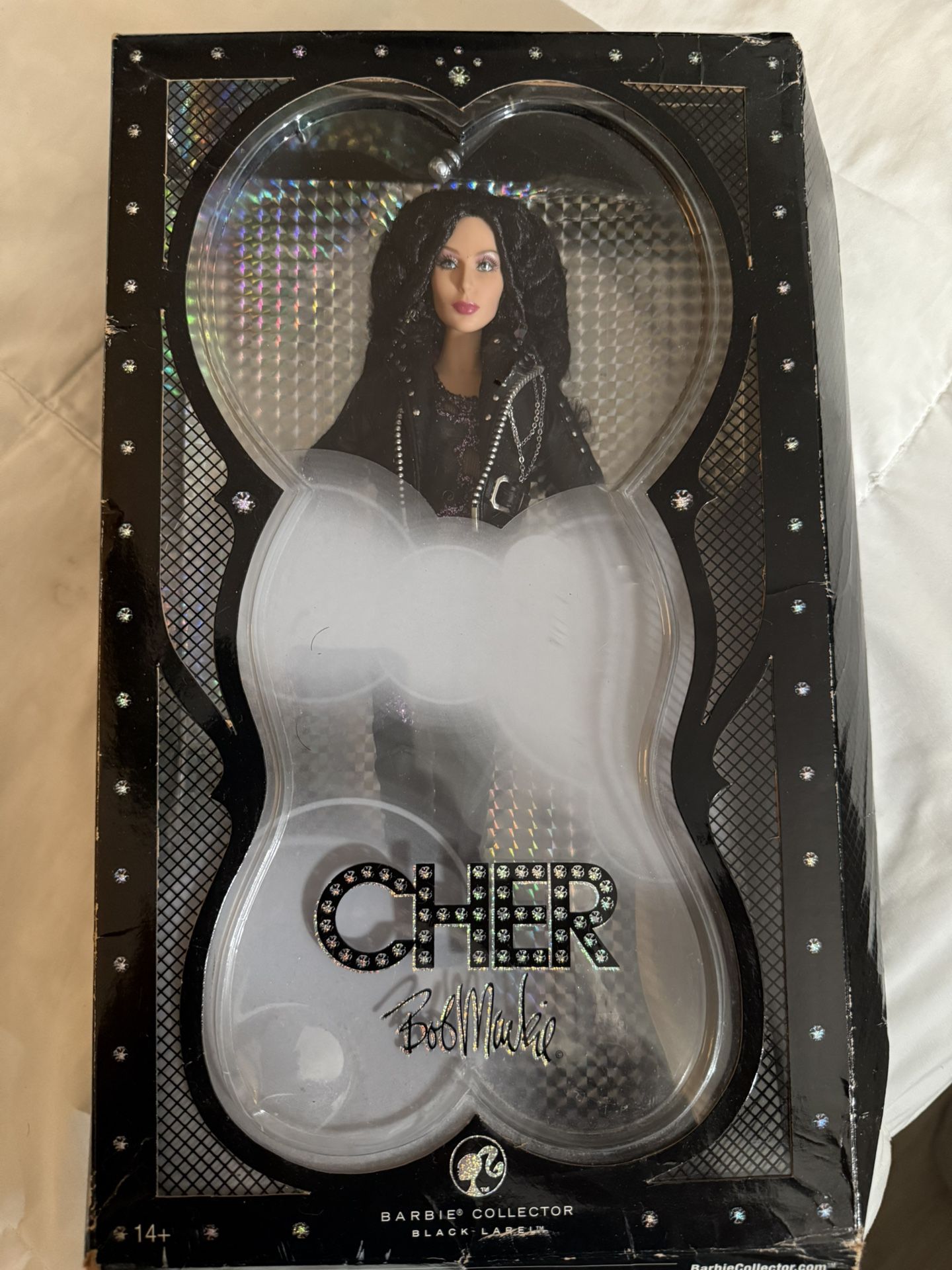 CHER Doll Barbie Collector Black Label by Bob Mackie