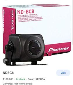 Pioneer Back-up Camera Universal. Brand New