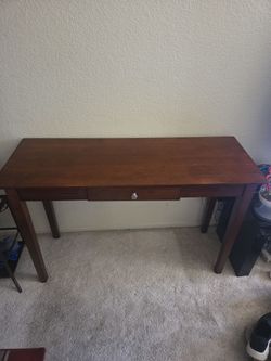 Wood desk