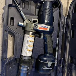 LINCOLN cordless grease gun 