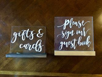Wedding Signs