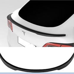 ABS Spoiler for Tesla Model Y, Performance Rear Trunk Lip Tail Lid for Tesla 2020-2026, Model Y