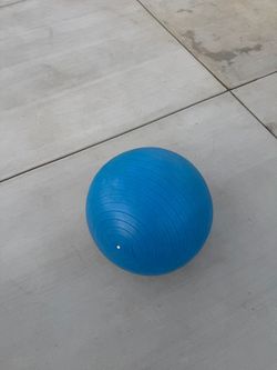 Blue Exercise Stability Ball – Yoga, Pilates & Fitness